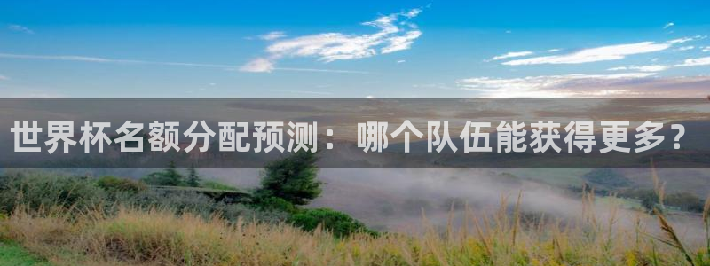 2026男足世界杯：世界杯名额分配预测：哪个队伍能获得更多？